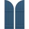 Ekena Millwork Americraft 5-Board (2 Batten) Wood Joined Board-n-Batten Shutters w/ Arch Top, ARW101BQ518X77HBH, PR ARW101BQ518X77HBH - alternate 1